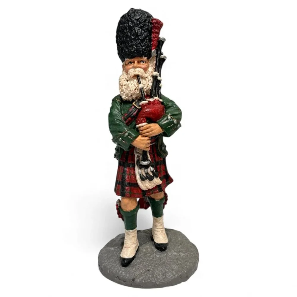 1995 Jim Shore Scottish Bagpipe Santa Rare - Picture 3 of 15